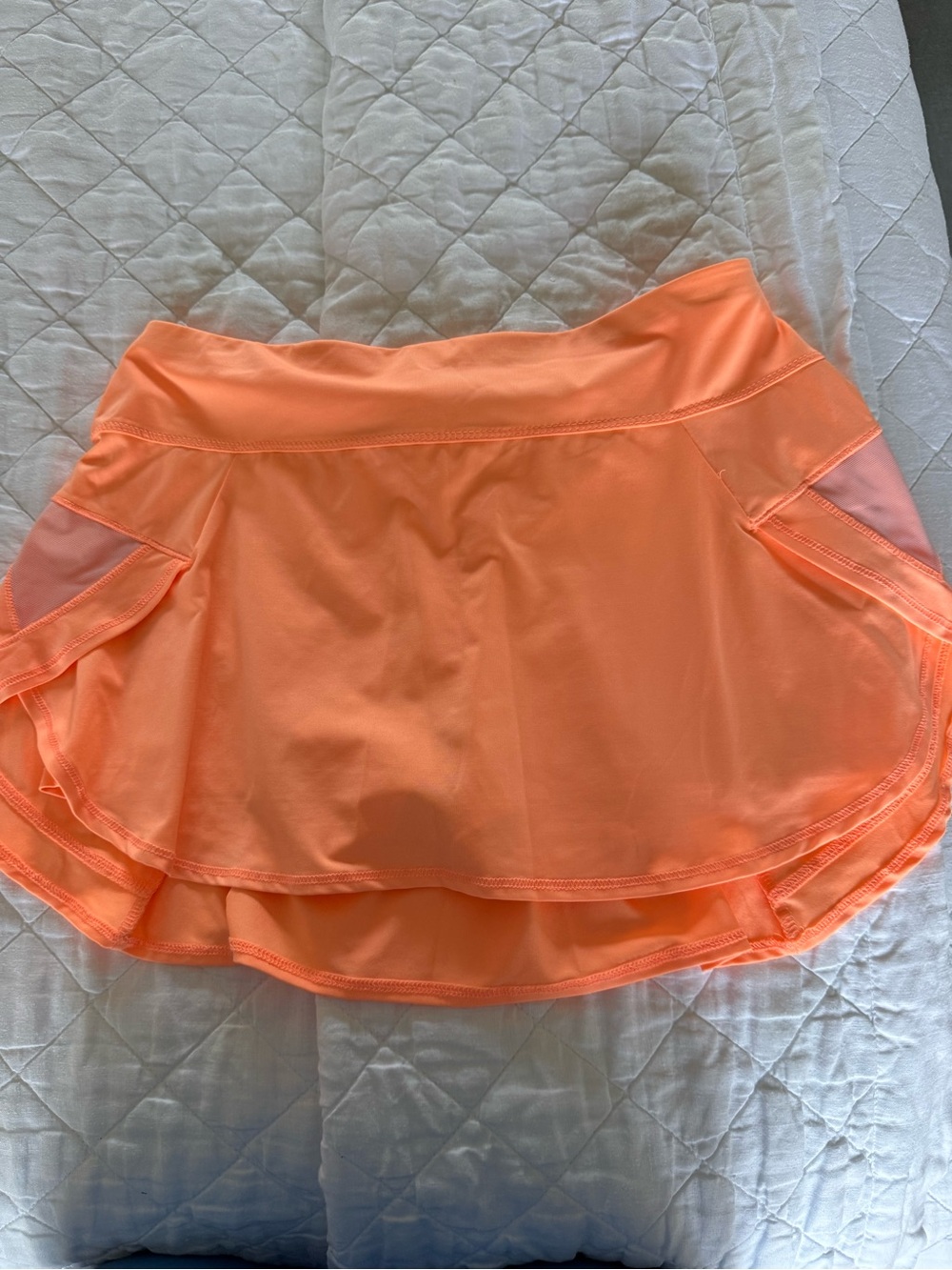 Orange Racerback Tennis Tank and Skort Set - Picture 7 of 9